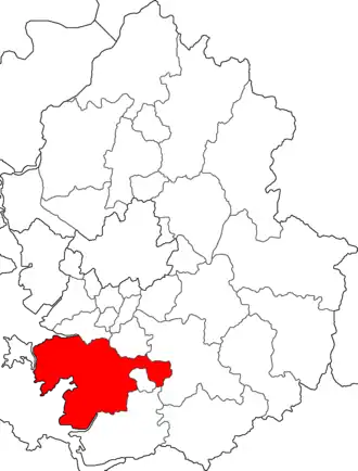 Kaart van Hwaseong-si