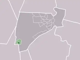 Kaart van Lage Vuursche