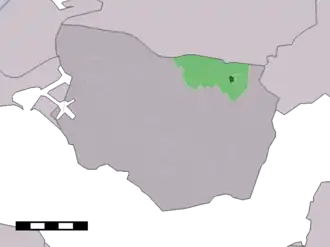 Kaart van 's-Heer Abtskerke