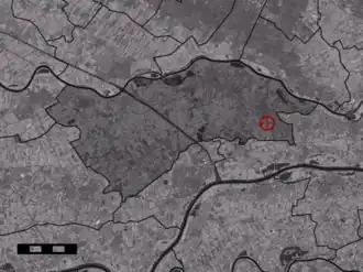 Kaart van Meertenwei