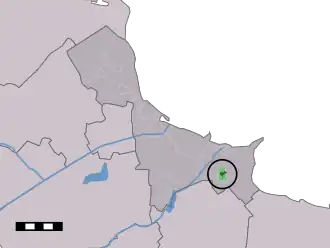 Kaart van Woldendorp