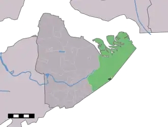 Kaart van Nieuw Namen