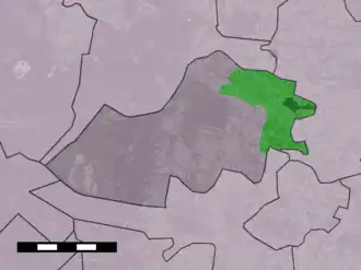 Kaart van Achterveld