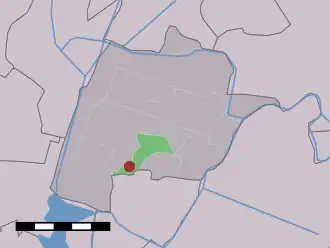 Kaart van Driehuizen