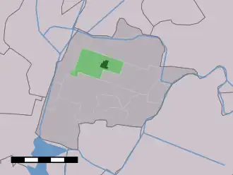 Kaart van Stompetoren