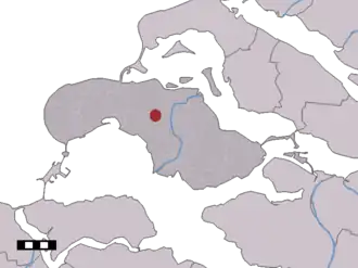 Kaart van Nieuwerkerke