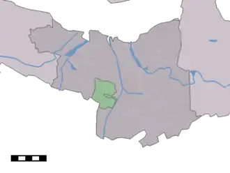 Kaart van Zandstraat