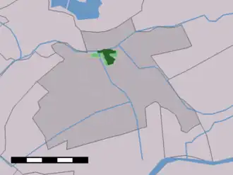 Kaart van Haastrecht