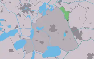 Kaart van Haskerdijken