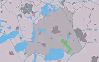 Kaart van Rotsterhaule