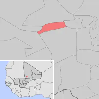 Kaart van Abarmalane