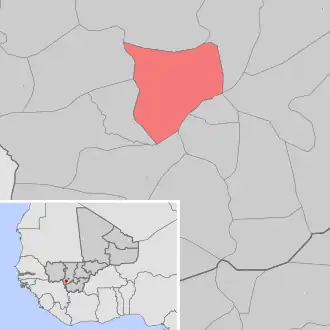 Kaart van Bancoumana