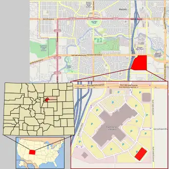 Locatie van de schietpartij