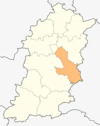 Kaart van Kaspitsjan