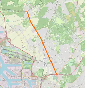 GewestwegMerksem - Putte (grens NL)