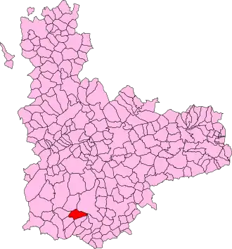 Kaart van El Campillo