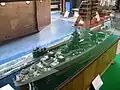 Model van het slagschip Richelieu