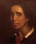 Portret, door Julio Romero de Torres