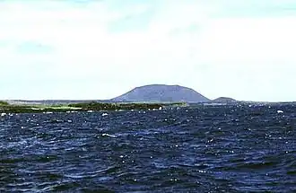 Gezien vanuit zee (in 1984).