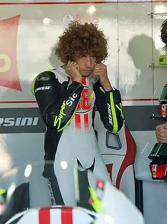 Marco Simoncelli in Valencia 2009