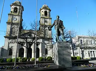 Katholieke kerk Santísima Trinidad in het centrum van de gelijknamige gemeente