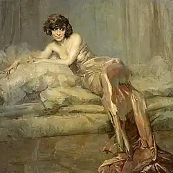 Dame in grijs (Maria Melato)