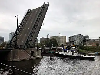 De Mariniersbrug over de Dijksgracht, 2018