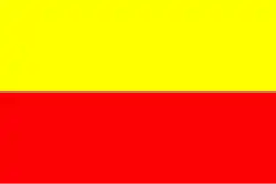 Basismarkering van Streekpaden: geel-rood