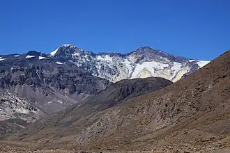 Marmolejo gezien vanuit het noorden
