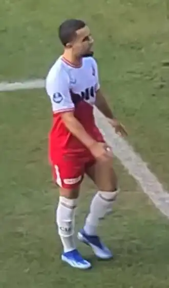 Marouan Azarkan als speler van FC Utrecht in 2023