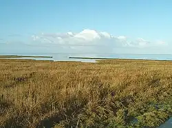 Kustlandschap in de buurt van Dornumersiel