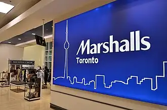 Marshalls-winkel in Toronto