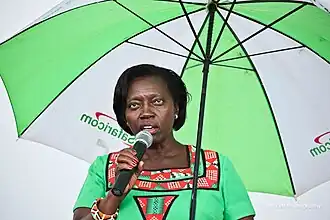 Presidentskandidaat Martha Karua in 2012