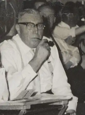 Van der Weijden in 1964