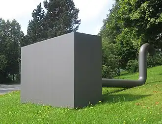 U-Bahn Entlüftung in St. Georgen im Schwarzwald