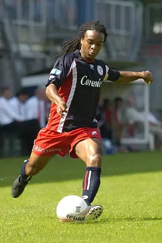 Marvin Wijks bij Haarlem in het seizoen 2008-09