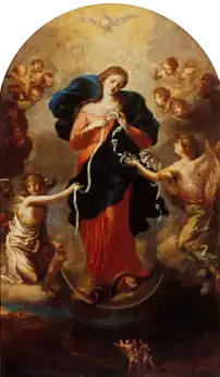 Maria, die de knopen ontwart