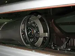 Stuurwiel met wijzerplaten