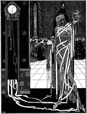 Illustratie bij het verhaal door Harry Clarke (1919)