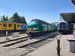 Mat '54 386 in Het Spoorwegmuseum