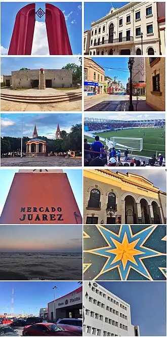 Een collage van Matamoros