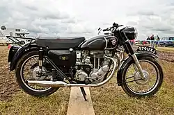Matchless G80S (500&nbsp;cc eencilinder) uit 1957.