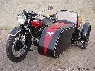 Matchless Model 36/X4 uit 1936