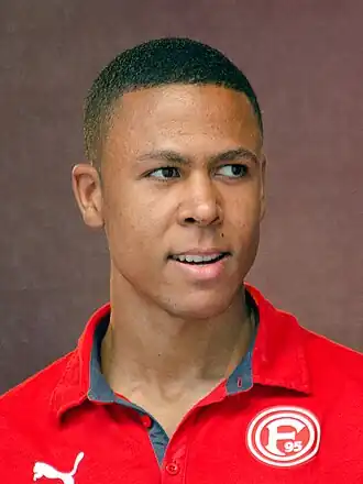Bolly in 2014 als speler van Fortuna Düsseldorf