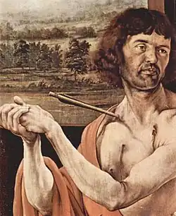 Matthias Grünewald, detail Isenheimer Altaar, 1512-1516 te Colmar