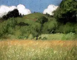 Heuvel bij Nagybánya(z.j.)