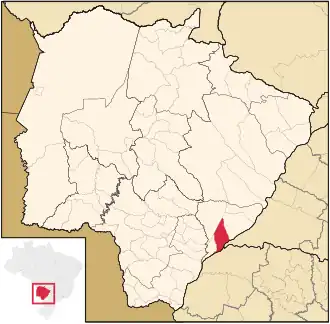 Kaart van Batayporã