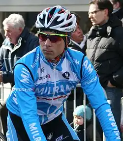 Matthias Russ tijdens de Driedaagse van West-Vlaanderen 2010