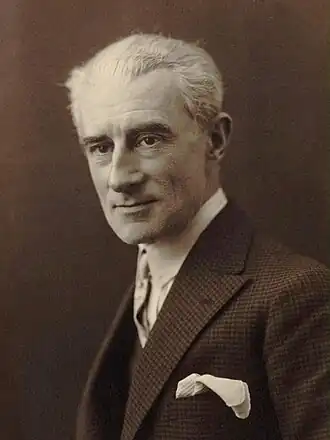 Maurice Ravel in 1925.
