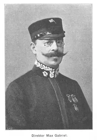 Max Gabriel in 1902